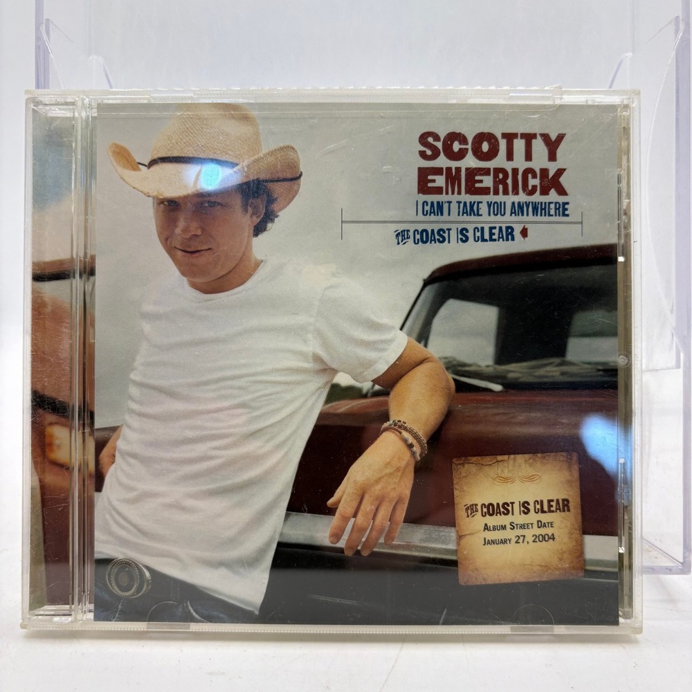 Scotty Emerick‎ I Can't Take You Anywhere The Coast Is Clear CD 2003 Toby Keith